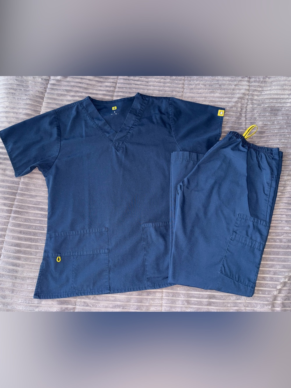 Wonderwink Navy Scrubs Set